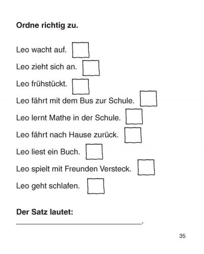 Deutsch – ganz einfach! Забавни езикови задачи по немски език за 2. - 4. клас –  част 2 - 7