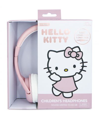 Детски слушалки OTL Technologies - Hello Kitty, Rose Gold - 3