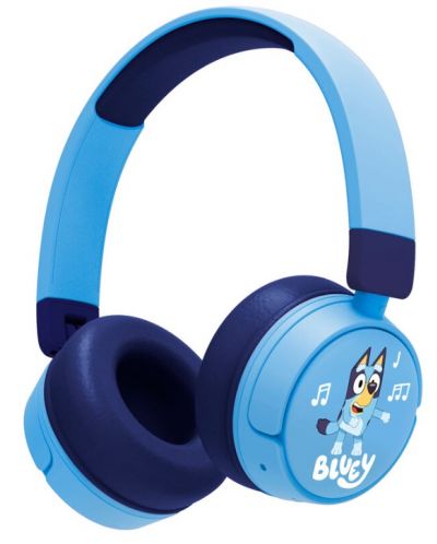 Детски слушалки OTL Technologies - Bluey, безжични, сини - 1