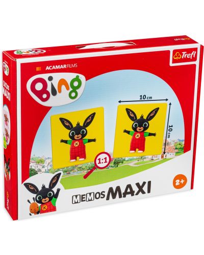 Детска мемори игра Memos Maxi - Bing - 1
