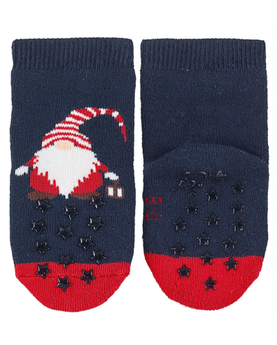 Детски чорапи за пълзене Sterntaler - Коледен мотив, 2 чифта, 21/22, 18-24 месеца - 2