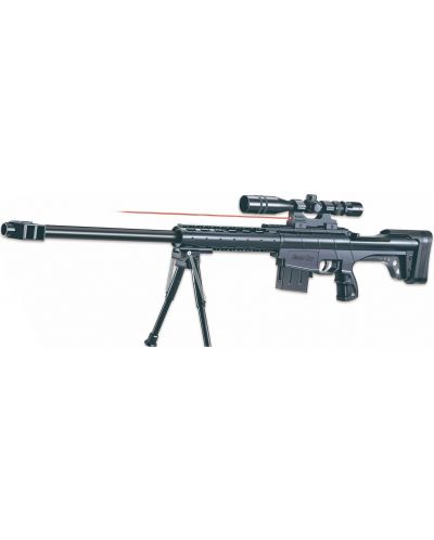 Детска играчка Forest - Еърсофт снайперова пушка с лазерен мерник, 99 cm - 1