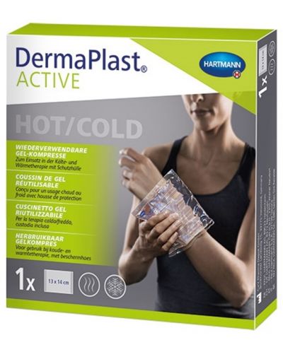 DermaPlast Active Hot/Cold Компрес, 13 x 14 cm, 1 брой, Hartmann - 1