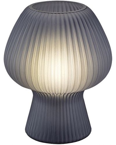 Декоративна лампа Rabalux - Vinelle 74024, E14, 1x60W, стъкло с димен цвят - 1