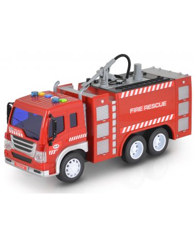 Детска играчка Moni Toys - Пожарен камион с помпа, 1:16 - 3