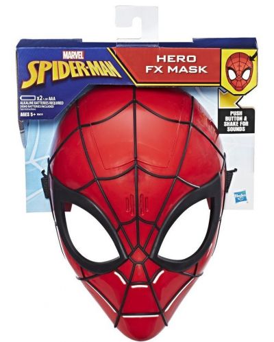 Детска маска Hasbro Spiderman - Спайдърмен, със звуци - 2