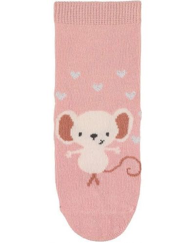 Детски чорапи със силикон Sterntaler - С мишка, 19/20 размер, 12-18 месеца - 3