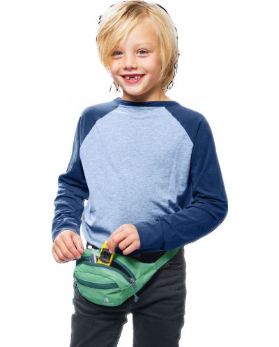 Детска чанта за кръст Deuter - Junior Belt, зелена - 5