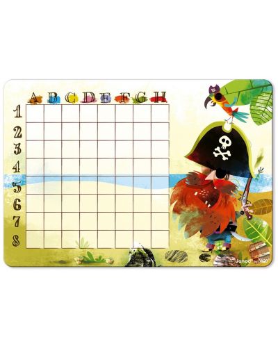 Детска игра Janod - Морска битка с пирати - 5