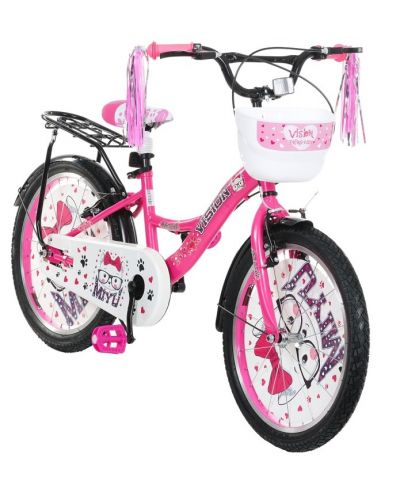 Детски велосипед Vision - Miyu, 20'', розов - 5