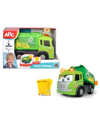 Детска играчка Dickie Toys ABC - Камион за боклук - 2
