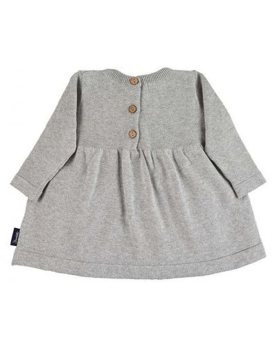 Детска плетена рокля Sterntaler - 80 cm, 12-18 месеца, сива - 2