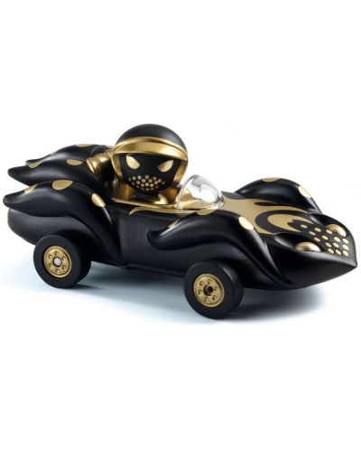 Детска играчка Djeco Crazy Motors - Количка черният звяр - 2