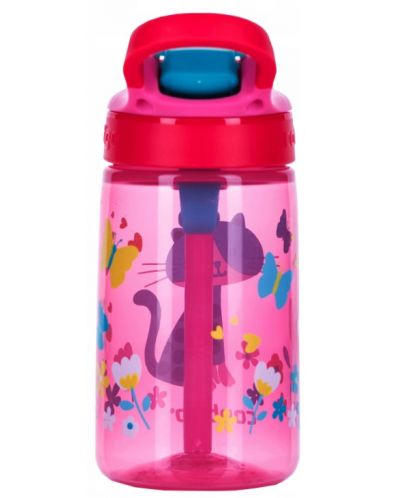 Детска бутилка за вода Contigo Gizmo Flip - котка, 420 ml - 3