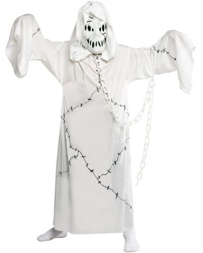 Детски карнавален костюм Rubies - Призрак, бял, размер S - 1