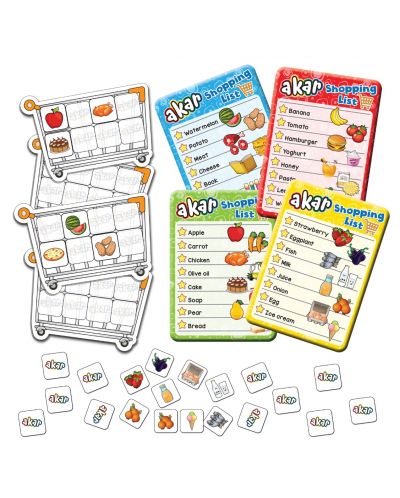 Детска игра Akar - Списък за пазаруване - 2