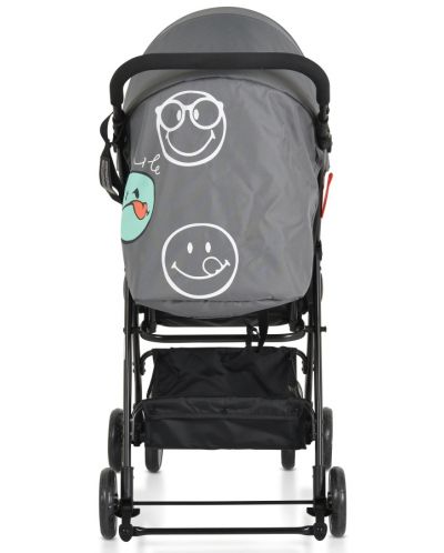 Детска лятна количка Moni - Capri, сива - 3