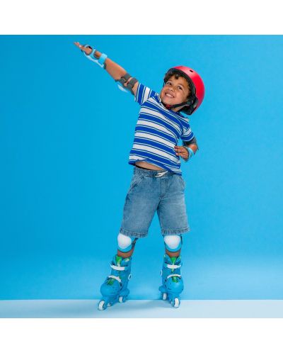 Детски ролери Yvolution - Twista Skates, размер 23-28, сини - 7