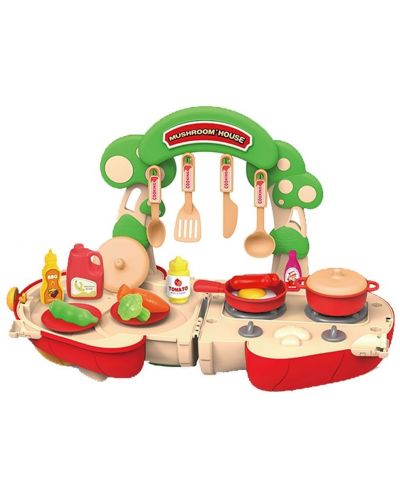 Детска играчка Ocie - Кухня в чанта гъбка - 1