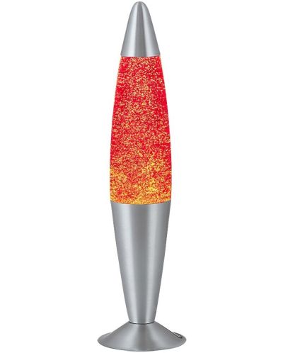 Декоративна лампа Rabalux - Glitter, 25 W, 42 x 11 cm, оранжева - 2
