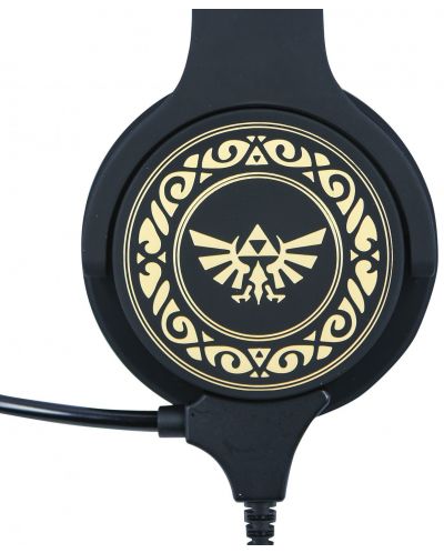 Детски слушалки OTL Technologies - Zelda Crest, черни/бежови - 3