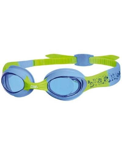 Детски очила за плуване Zoggs - Little Twist, 3-6 години, синьо/зелени - 1