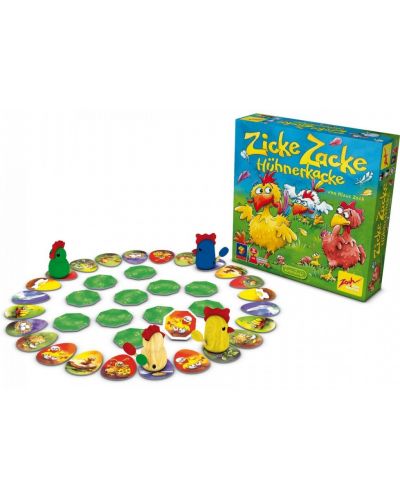 Детска настолна игра Simba Toys - Птичета Zicke Zacke - 2