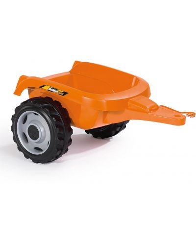 Детски трактор с педали Smoby - Builder Max, оранжев - 6