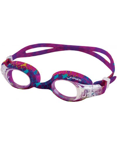 Детски очила за плуване Finis - Русалка, розово и лилаво - 1