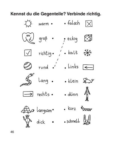 Deutsch – ganz einfach! Забавни езикови задачи по немски език за 2. - 4. клас – част 1 - 6