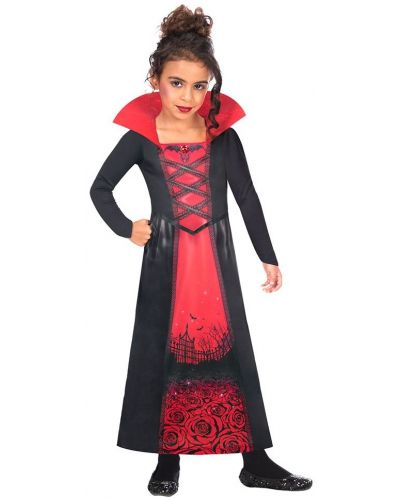 Детски карнавален костюм Amscan - Вампирка, 8-10 години - 1