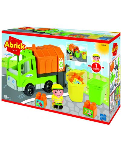 Детска играчка Ecoiffier Abrick - Камион за боклук, с аксесоари - 2