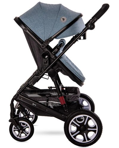 Детска комбинирана количка 3в1 Lorelli - Lora Set, синя - 7