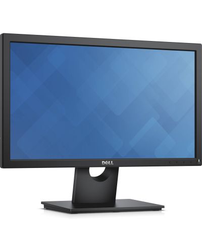 Dell E2016H, 19.5" Wide LED Anti-Glare, TN Panel, 5ms, 1000:1, 250 cd/m2, 1600x900 HD+, VGA, Display Port, Tilt, Black - 1
