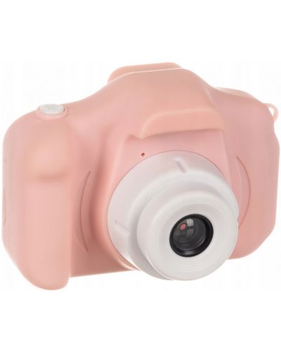 Детска играчка Iso Trade - Фотоапарат с 32GB карта памет, розов - 3