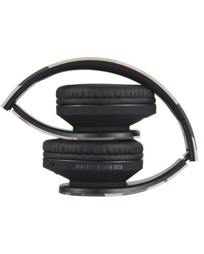 Детски слушалки PowerLocus - P2, безжични, камуфлаж - 3