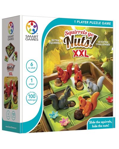 Детска игра Smart Games - Squirrels Go Nuts! XXL - 1