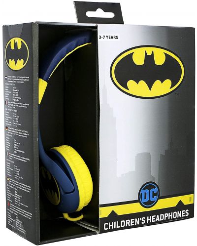 Детски слушалки OTL Technologies - Batman Caped Crusader, сини - 2