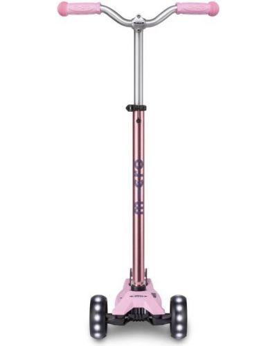  Детска тротинетка Micro - Maxi Deluxe Pro LED, Rose - 2