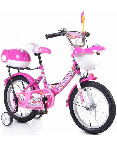 Детски велосипед Moni - Циклама, 16'' - 1