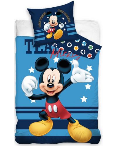 Детски спален комплект от 2 части Sonne - Mickey Mouse - 1