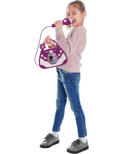 Детска играчка Lexibook - Електронна караоке чанта Frozen, с микрофон - 8