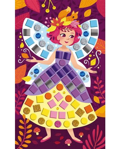 Детска мозайка Janod - Принцеси и феи - 5