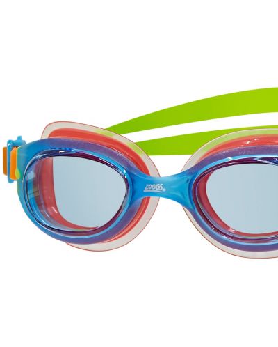 Детски очила за плуване Zoggs - Little Sonic Air, 3-6 години, розови/сини - 4