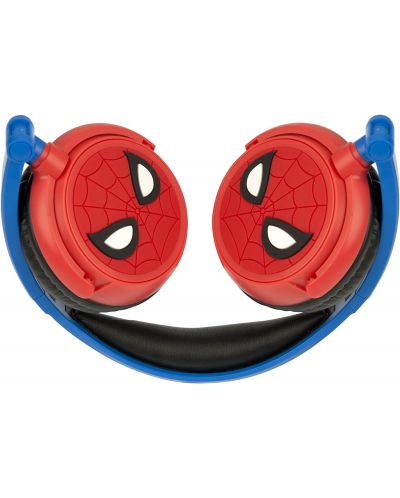Детски слушалки Lexibook - Spider-Man HP010SP, сини/червени - 3