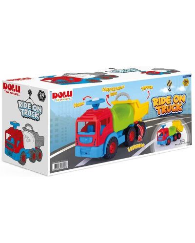 Детска играчка за яздене Dolu - Камион - 2