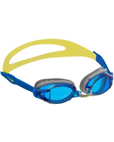 Детски очила за плуване Nike - Chrome, жълти/сини - 2