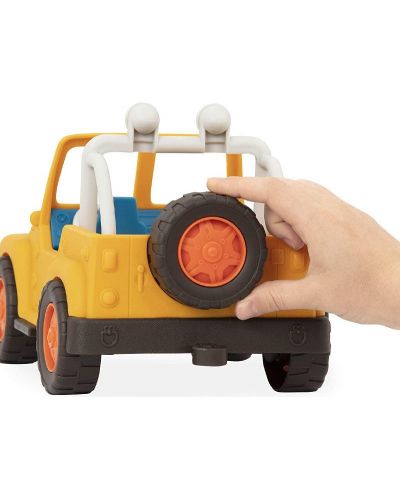 Детска играчка Battat Wonder Wheels - Мини джип 4 x 4, жълт - 2