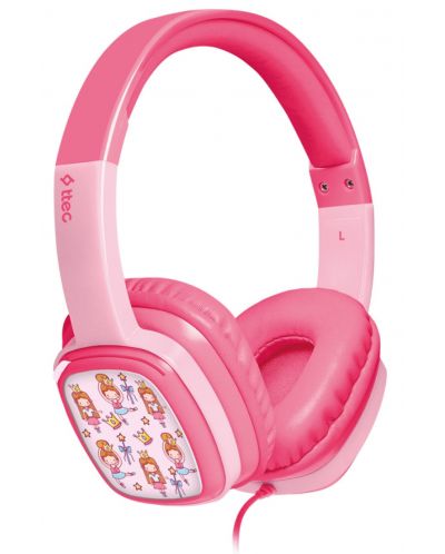 Детски слушалки ttec - SoundBuddy, розови - 1