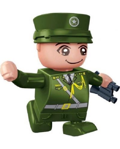 Детска играчка BanBao - Мини фигурка Войник, 10 cm - 1